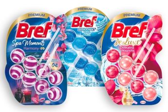Zawieszki do toalet Bref Premium